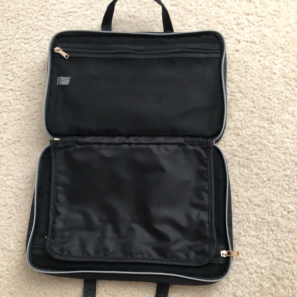 Sonia Kashuk black double zip weekender makeup bag - Picture 2 of 8
